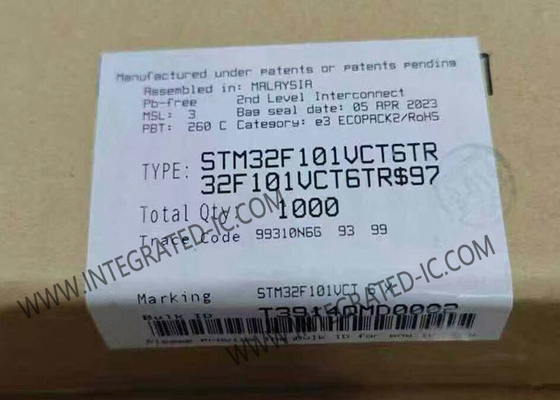 Vi điều khiển STM32F101VCT6TR MCU 32-Bit 36MHz ARM Cortex-M3 STM32F1 Vi điều khiển 100-LQFP