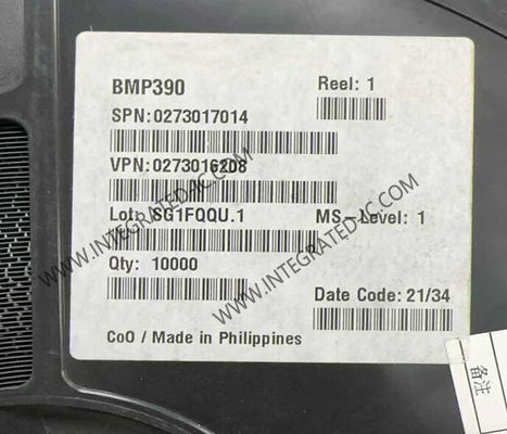 Bộ cảm biến IC BMP390 Bộ cảm biến áp suất kỹ thuật số hiệu suất cao 10-LGA