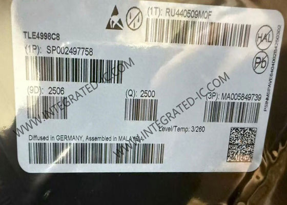 IC Cảm biến TLE4998C8 XENSIV™ Cảm biến Hall Tuyến tính Lập trình được Gói TDSO-8