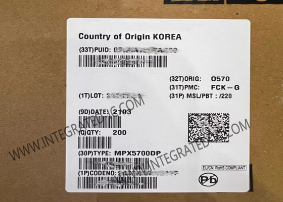 Cảm biến IC MPX5700DP 700kPa 7mA 5V Cảm biến áp suất vi sai