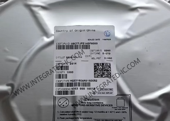MGD3160AM515EKR2 Chip mạch tích hợp 15A trình điều khiển cổng tiên tiến cho SiC MOSFET