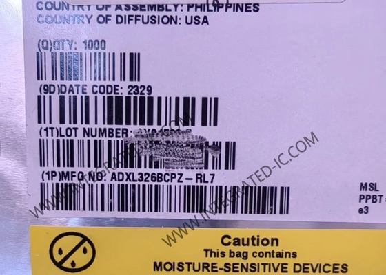 Bộ cảm biến IC ADXL326BCPZ Lượng thấp 3-Trục 16 g Động cơ gia tốc
