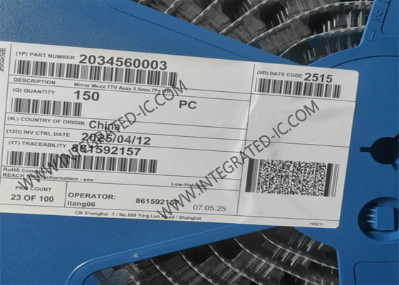 203456-0003 Kết nối 1A 30V Mirror Mezz Hermaphroditic Board To Board Connector