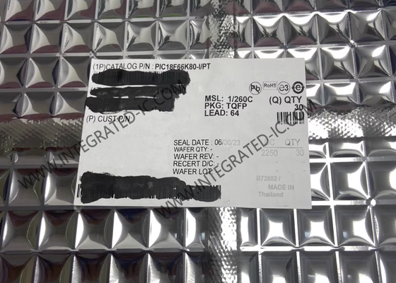 PIC18F66K80-I/PT Microcontroller MCU 64MHz Hiệu suất cao 8-Bit Microcontroller IC