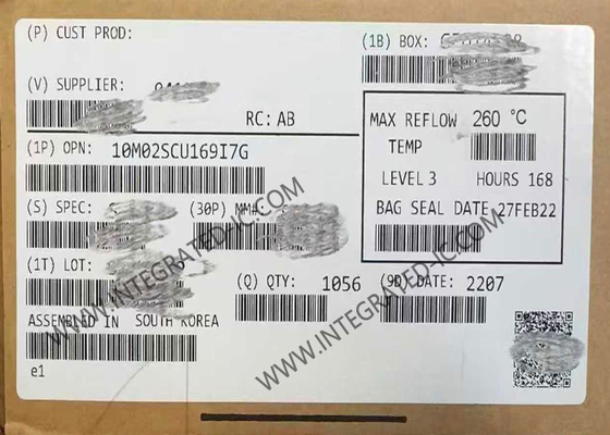 10M02SCU169I7G Mảng cổng lập trình trường MAX 10 FPGA Chip logic lập trình LFBGA169