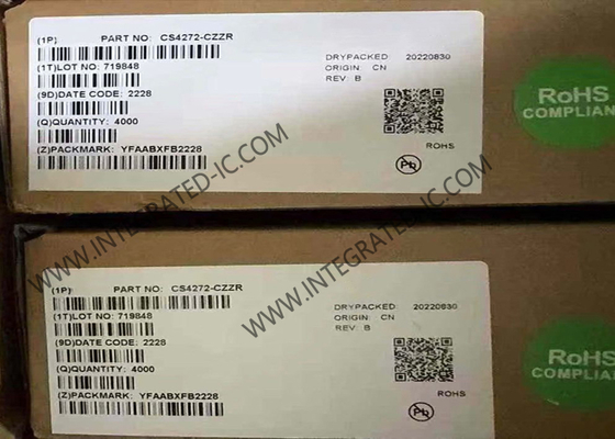 CS4272-CZZR Chip mạch tích hợp 24-Bit 192kHz Integrated Stereo Audio CODEC