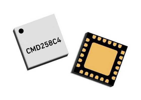 Mô-đun truyền thông không dây CMD258C4 7.5GHz đến 13GHz Bộ trộn IQ IP3 cao QFN24 Bộ trộn RF