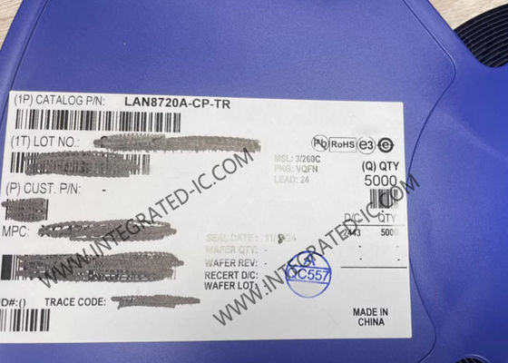 LAN8720A-CP-TR Ethernet IC RMII 10/100 Ethernet Transceiver Với hỗ trợ HP Auto-MDIX