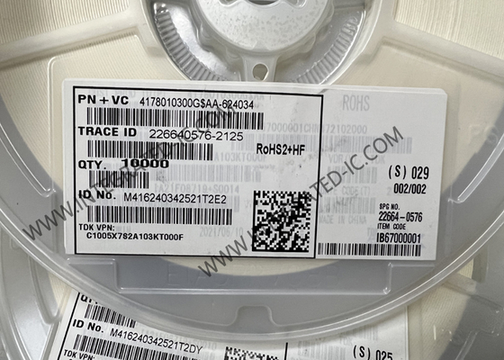 C1005X7S2A103KT000F Chip mạch tích hợp 0402 Inch Multilayer Ceramic Chip Capacitors