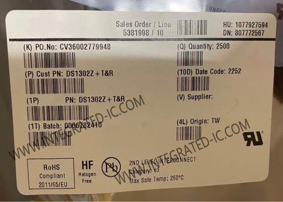 DS1302Z Chip mạch tích hợp Chiếc chip 31B Kiểm tra thời gian sạc