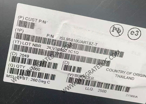 ISL95810UART8Z-T Chip mạch tích hợp Tiếng ồn thấp Đường đo năng lượng duy nhất được điều khiển kỹ thuật số