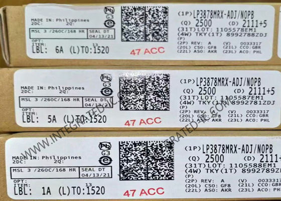 LP3878MRX-ADJ Chip mạch tích hợp Bộ điều chỉnh điện áp giảm giảm 800mA Bộ điều chỉnh LDO