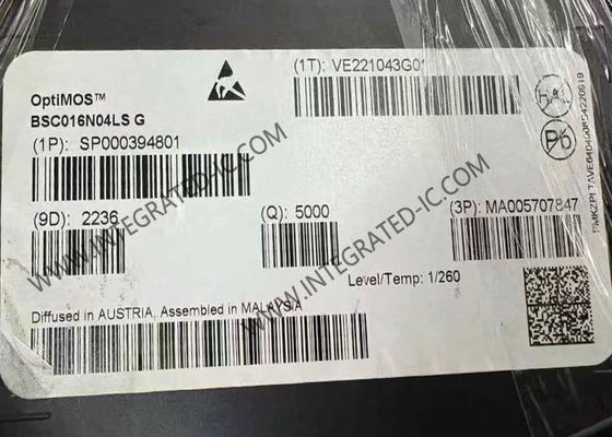BSC016N04LSG Integrated Circuit Chip OptiMOS 3 Power Transistor 40V MOSFET Transistors