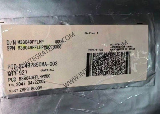 M38049FFLHP Vi điều khiển 8-Bit MCU với Tần số Tối đa 2MHz trong Gói LFQFP-64