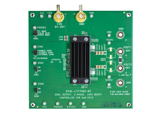 EVAL-LTC7892-BZ Giải pháp nhúng 4 đầu ra không bị cô lập DC/DC Step Up Evaluation Board