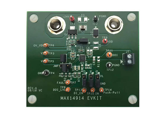 Bo mạch đánh giá quản lý năng lượng trình điều khiển phía cao Embedded Solutions MAX14914EVKIT