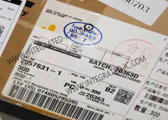 2057631-1 Nắp đậy hình chữ nhật có thể niêm phong cho đầu nối CFP, Nắp chống bụi cho đầu nối CFP