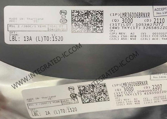 Chip mạch tích hợp LMR36006BRNXR, Bộ chuyển đổi hạ áp đồng bộ với dòng điện đầu ra 0.6A, tần số chuyển mạch 1 MHz và điện áp đầu vào từ 4.2V đến 60V