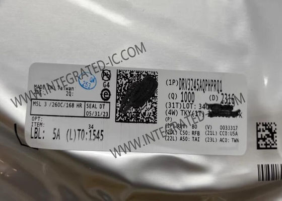 DRV3245AQPHPRQ1 IC điều khiển cổng ô tô 3 pha 1A dòng ra 4.5V đến 45V HTQFP48