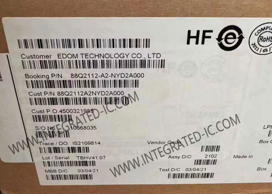 88Q2112-A2-NYD2A000 IC Ethernet Cổng đơn Automotive Ethernet PHY cho Mạng trong xe