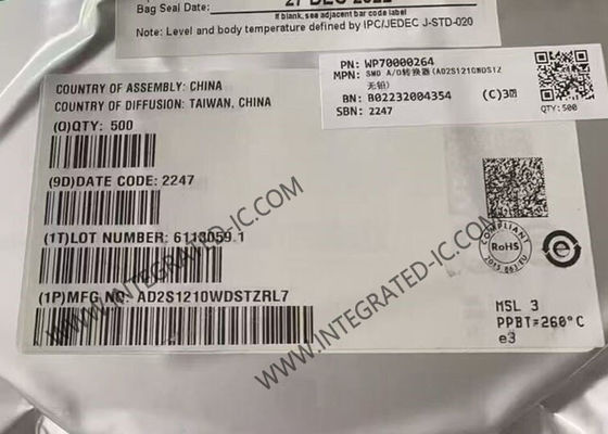 AD2S1210WDSTZ Chip mạch tích hợp R / D chuyển đổi độ phân giải biến đổi với dao động tham chiếu
