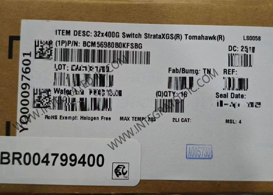 Ethernet IC BCM56980B0KFSBG Multi-Layer Switch Ethernet IC