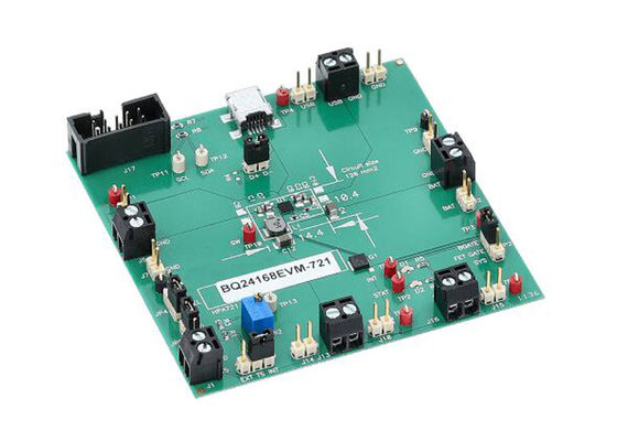 BQ24168EVM-721 Mô-đun Đánh giá Giải pháp Nhúng Bảng Đánh giá Bộ sạc Pin Buck 2.5A