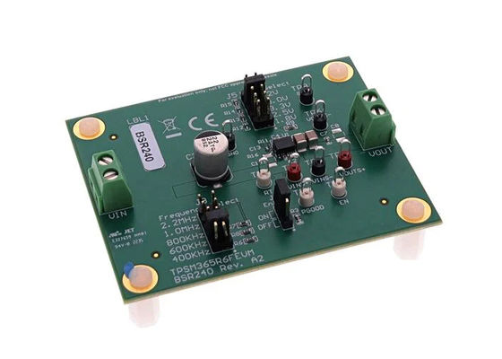 Bảng đánh giá Bộ chuyển đổi DC/DC hạ áp đồng bộ 600mA TPSM365R6FEVM Embedded Solutions