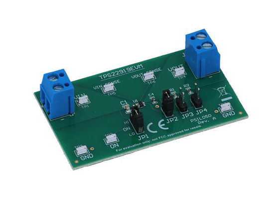 Bảng đánh giá giải pháp nhúng TPS22919EVM, Công tắc tải 5.5V 1.5A