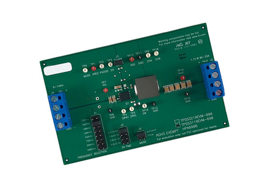 Bo mạch đánh giá bộ điều khiển Buck đơn TPS53119EVM-690 Embedded Solutions 300kHz 25A