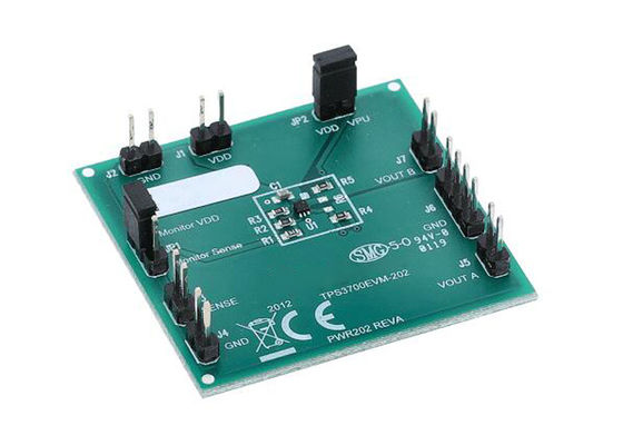 TPS3700EVM-202 Mô-đun Đánh giá Bộ phát hiện điện áp cửa sổ Giải pháp nhúng TPS3700