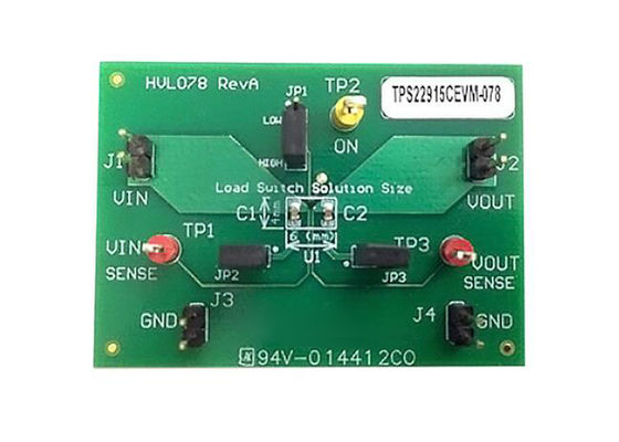 Mô-đun đánh giá công tắc tải một kênh 2A TPS22915CEVM-078 Embedded Solutions