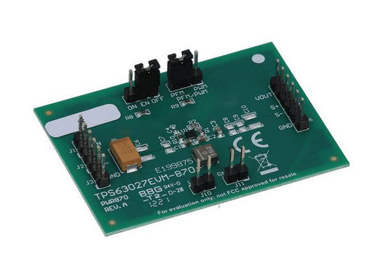 TPS63027EVM-870 Giải pháp nhúng TPS63027 Buck Boost Converter Evaluation Module
