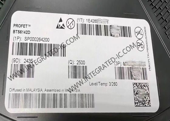 BTS6142D Chip mạch tích hợp Công tắc nguồn phía cao thông minh 1 kênh 12mΩ với dòng điện đầu ra 7 A