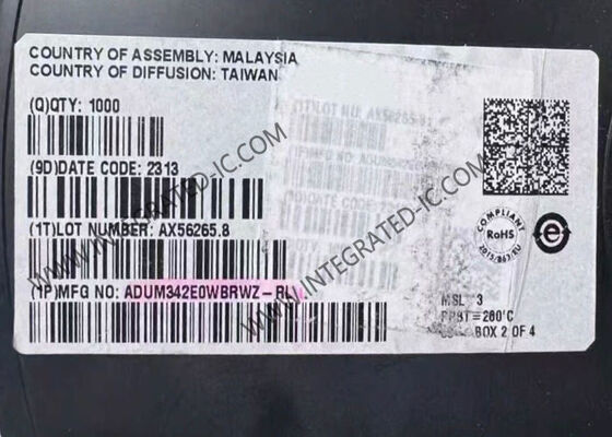 Chip mạch tích hợp ADUM342E0WBRWZ 5700Vrms Quad-Channel Digital Isolators