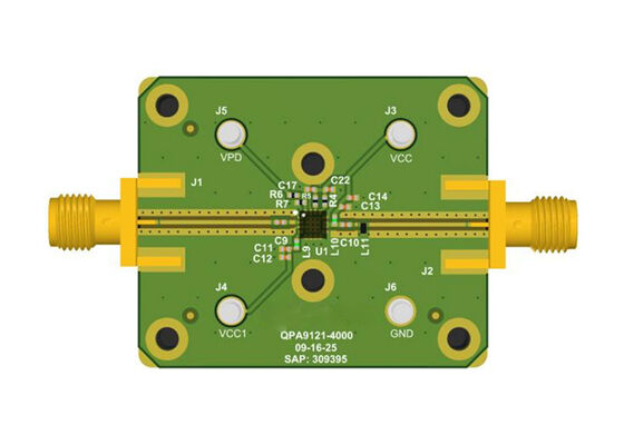 QPA9121EVB-01 Giải pháp nhúng Hội đồng đánh giá bộ khuếch đại trình điều khiển tăng cường cao 0.5W