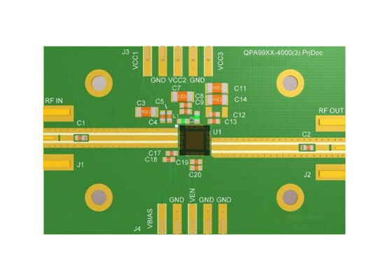 Bảng đánh giá bộ khuếch đại RF 3.4GHz đến 3.6GHz QPA9942EVB01 cho các giải pháp nhúng