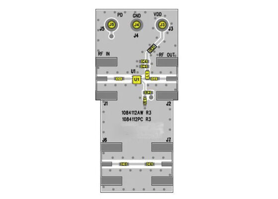 TQP3M9037-PCB Embedded Solutions 5V Ultra Low-Noise High Linearity LNA Evaluation Board