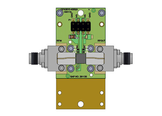 QPA2611EVB Giải pháp nhúng Hội đồng đánh giá bộ khuếch đại điện X-band hiệu suất cao 5W