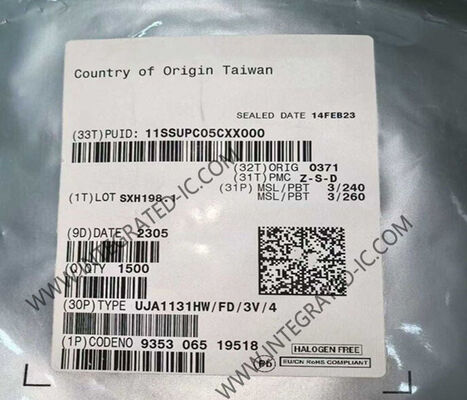 UJA1131HW Hệ thống chip mạch tích hợp Chip cơ bản với bộ chuyển đổi Buck / Boost HTQFP48 gói cho các ứng dụng ô tô