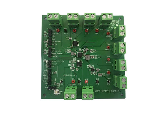 ACT88320EVK1-101 Giải pháp nhúng ActivePMUTM 7 DC/DC Step Down With LDO Evaluation Board