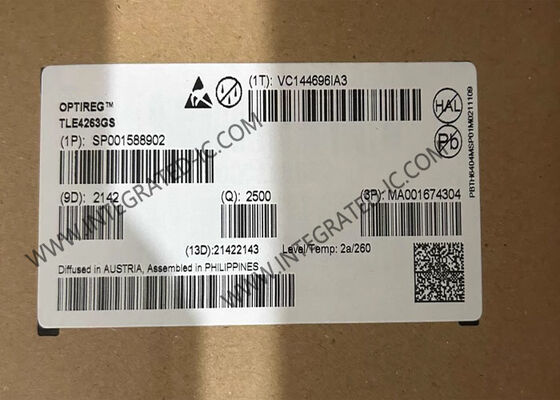 Chiếc chip mạch tích hợp TLE4263GS 5V OPTIREG TM Bộ điều chỉnh điện áp thoát thấp cho điện tử ô tô