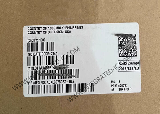 ADXL327BCPZ Chip mạch tích hợp Accelerometer 3 trục công suất thấp với đầu ra điện áp điều kiện tín hiệu và phạm vi gia tốc ± 2 g