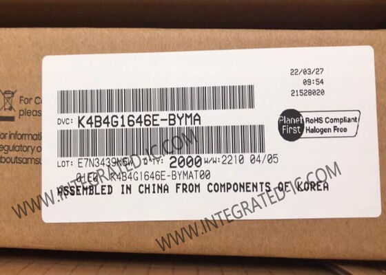 K4B4G1646E-BYMA Bộ nhớ IC Chip 4Gb 1866Mbps E-die DDR3L SDRAM Bộ nhớ FBGA-96