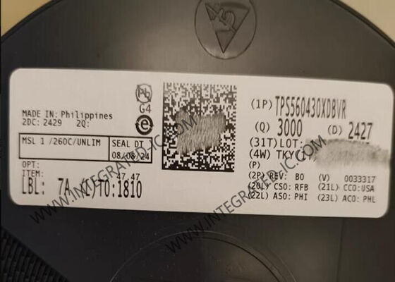 Chip mạch tích hợp TPS560430XDBVR, Bộ chuyển đổi hạ áp đồng bộ 600mA với tần số chuyển mạch 1.1MHz và dải điện áp đầu vào từ 4V đến 36V