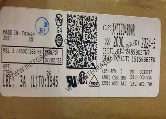 AMC1204BDWR 20MHz Chip mạch tích hợp Delta-Sigma Modulator cô lập với 1200 VPEAK và 15 kV/μs Tự vệ thoáng qua trong gói SOIC16