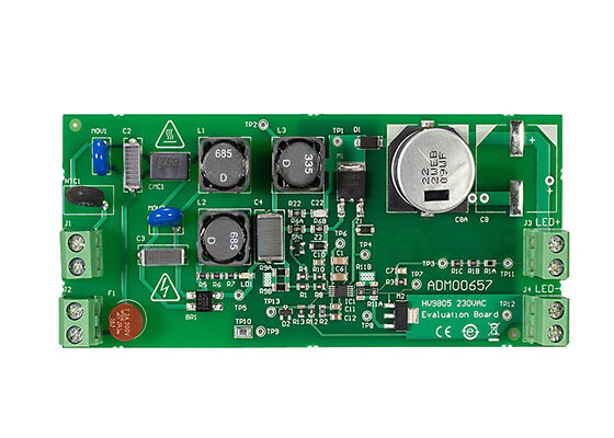 ADM00657 Giải pháp nhúng 125mA 230VAC Off-Line LED Driver Evaluation Board