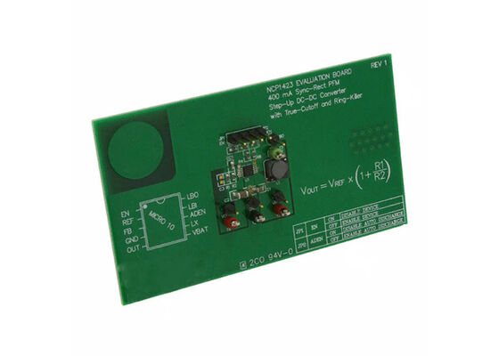 NCP1423EVB Giải pháp nhúng 3.3V 400mA DC-DC Boost Converter Board Evaluation