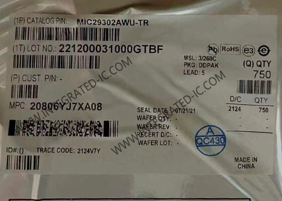 Chip Mạch Tích Hợp MIC29302AWU Bộ Điều Chỉnh LDO với Dòng Điện Ra 3A, Phản Ứng Quá Độ Nhanh và Điện Áp Ra Có Thể Điều Chỉnh