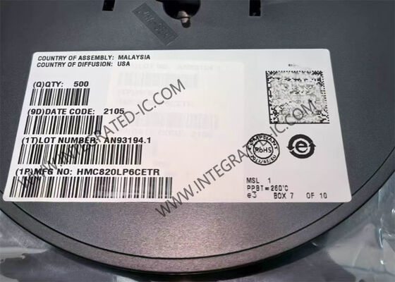 HMC820LP6CETR 5.1GHz Fractional-N PLL Frequency Synthesizer Chip mạch tích hợp với tiếng ồn pha cực thấp